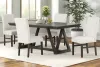 New Classic 40-4125-DW4C New Classic 40-4125-DW4C High Line - Dining Table & 4 Chairs - White