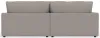 Jackson Furniture Industries 2405/36/37-18 Jackson Furniture Industries 2405/36/37-18 Trevor - 2 Piece Extra Deep Oversized Sofa - Nickel