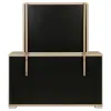 Coaster Fine Furniture 225083M Ladera - 6-Drawer Bedroom Dresser And Mirror - Light Elm