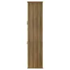 Coaster Fine Furniture 193616 Adina - Tall Display Cabinet - Distressed Light Brown