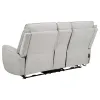 Coaster Fine Furniture 610522P Sylmar - Chenille Upholstered Power Reclining Loveseat - Dove Gray