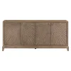 Liberty Furniture 2255B-AC1000 Montecito - 4 Door Accent Cabinet - Weathered Tobacco