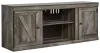 Ashley Furniture EW0440-268 Ashley Furniture EW0440-268 Wynnlow - LG TV Stand w/Fireplace Option - Gray