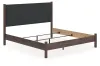Ashley Furniture PCB2614B29 Ashley Furniture PCB2614B29 Pamytta - King Upholstered Panel Bed - Brown