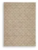 Ashley Furniture R408502 Lyamford - 5' x 7' Rug - Beige / Gray / Brown