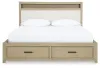 Ashley Furniture B602B4 Ashley Furniture B602B4 Calmoro - Queen Bookcase Bed - Gray
