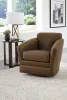 England 1L071AL Lyra - Leather Swivel Glider