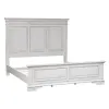 Liberty Furniture 520-BR-CPB Abbey Park - California King Panel Bed - Antique White