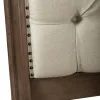 Liberty Furniture 615-BR21HU Americana Farmhouse - Queen Upholstered Sleigh Headboard - Dusty Taupe