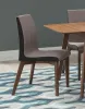 CoasterEveryday 106592 Redbridge - Upholstered Dining Side Chair (Set of 2) - Natural Walnut