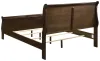 CoasterEveryday 202411KE-S4 Louis Philippe - 4 Piece Eastern King Bedroom Set - Cappuccino