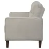 Coaster Fine Furniture 506786 Bowen - Upholstered Track Arm Tufted Loveseat - Beige