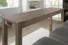 Furniture of America CM3474GY-PT-4PK Caerleon - 4 Piece Counter Height Table Set - Wire - Brushed Gray / Gray