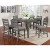 Furniture of America CM3716PT Viana - Counter Height Table - Gray