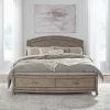 Liberty Furniture 805-BR-KPBS Avalon - King Panel Storage Bed - Burnished Beige