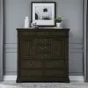 Liberty Furniture 512-BR42 Liberty Furniture 512-BR42 Arden Road - 2 Door 10 Drawer Chest - Satin Cherry