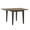 Intercon HP-TA-3650D-BBP-C Harper - Drop Leaf Table - Brushed Brown / Pecan