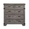 Intercon FG-BR-N4905M-STE-C Intercon FG-BR-N4905M-STE-C Forge - Media Chest - Brushed Steel