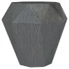 Coaster Fine Furniture 931159 Jacinto - Octagonal Solid Mango Wood Side Table - Gray