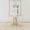 Coaster Fine Furniture 710607 Touhy - Round Solid Wood End Side Table - Natural Mango