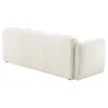 Coaster Fine Furniture 509811 Dorset - Fabric Upholstered Round Track Arm Sofa - White
