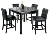 Ashley Furniture D154-223 Maysville - Square Counter TBL Set (Set of 5) - Black