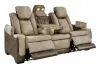 Ashley Furniture 2200315 Ashley Furniture 2200315 Next-Gen Durapella - Power Reclining Sofa/Adj Headrest - Sand