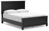Ashley Furniture B687B6 Lanolee - Queen Panel Bed - Black