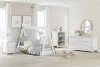 Ashley Furniture EB1810/230/121 Hallityn - 2 Pc. - Bookcase, Twin Tent Complete Bed - White