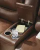 Ashley Furniture PCU6260718 Ashley Furniture PCU6260718 DeepWakes - Power Reclining Loveseat / Console / Adjustable Headrest - Canyon
