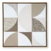 Ashley Furniture A8000502 Harelman - Wall Art - Tan / Taupe / White