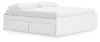 Ashley Furniture EB9630B23 Ashley Furniture EB9630B23 Onita - King Platform Bed With 1 Side Storage - White