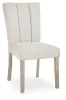 Ashley Furniture PCD575-01 Larawyn - Dining Upholstered Side Chair (Set of 2) - Bisque