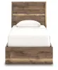 Ashley Furniture PCB3367B27 Ashley Furniture PCB3367B27 Chirason - Twin Panel Bed With Storage - Brown