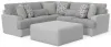 Jackson Furniture Industries 3480/62/42/28-18 Jackson Furniture Industries 3480/62/42/28-18 Titan - 2 Piece Sectional With Comfort Coil Seating, 45