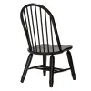 Liberty Furniture 17-C4050 Treasures - Bow Back Side Chair - Black