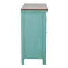 Liberty Furniture 2011-AC5636 Kensington - 3 Door Accent Cabinet - Turquoise / Worn Wood Tone