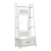 Liberty Furniture 406W-OT-2PCS Liberty Furniture 406W-OT-2PCS Modern Farmhouse - 2 Piece Hall Tree Set - White
