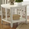 Liberty Furniture 469-OT-3PCS Dockside - 3 Piece Table Set (1 Cocktail 2 End Tables) - White