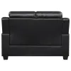CoasterEveryday 506552 Finley - Upholstered Padded Arm Tufted Loveseat - Black