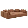 CoasterElevations 551591-SET Jennifer - 6 Piece Upholstered Modular Sectional - Terracotta