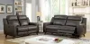 Furniture of America CM6804-SF Rosalynn - Power Sofa - Gray