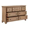 Liberty Furniture 928-BR31 Liberty Furniture 928-BR31 Haven Hills - 7 Drawer Dresser - Camel Beige