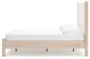 Ashley Furniture B2615B8 Cadmori - Full Upholstered Panel Bed - Two-tone