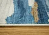 Ashley Furniture R407042 Ashley Furniture R407042 Vinlett - 5' x 7' Washable Rug - Cream / Blue / Brown