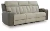 Ashley Furniture PC6320415 WhipLash - Power Reclining Sofa With Adj Headrest - Sisal