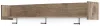 Ashley Furniture EA2270-151 Oliah - Wall Mounted Coat Rack w/Shelf - Natural