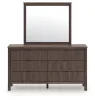 Ashley Furniture PCB2614B1 Ashley Furniture PCB2614B1 Pamytta - Dresser And Mirror - Brown