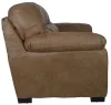 Jackson Furniture Industries 445303-1227/49-3027/49 Jackson Furniture Industries 445303-1227/49-3027/49 Grant - Faux Leather Sofa - Silt