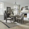 Liberty Furniture 615-C0501S Americana Farmhouse - Upholstered Tufted Back Side Chair - Dusty Taupe
